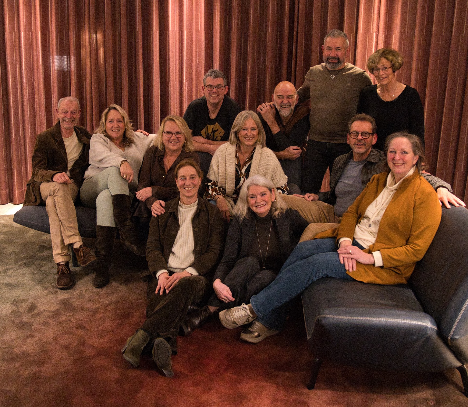 Met onze twee nieuwe leden op de foto.